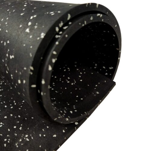 SportKraft 8mm kumimattorulla EPDM-materiaalista