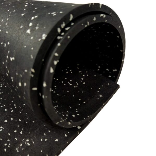 SportKraft 8mm kumimattorulla EPDM-materiaalista