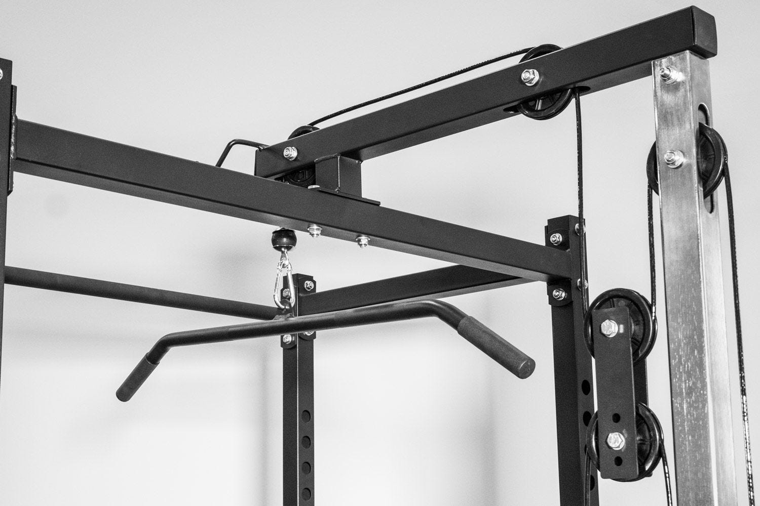 SportKraft home power rack Ylä- ja alatalja yhdistelmä
