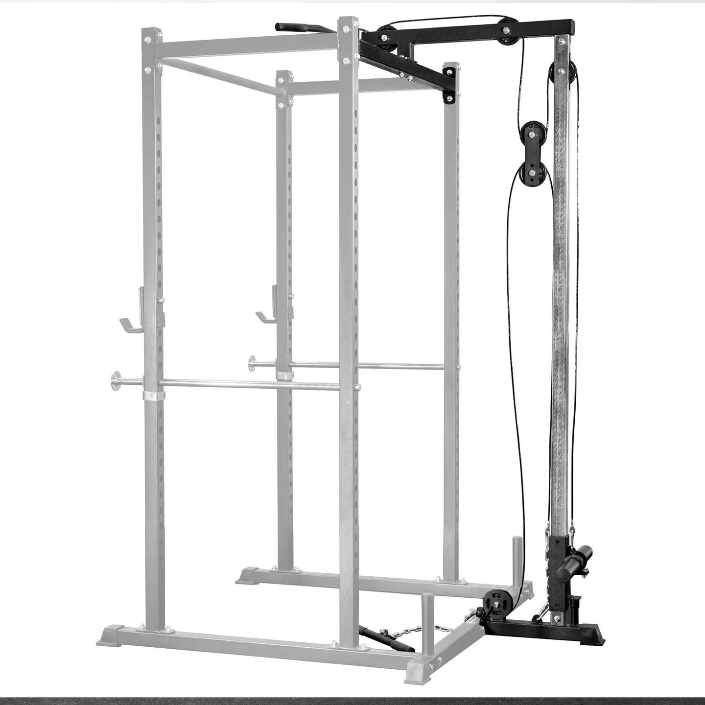 SportKraft home power rack Ylä- ja alatalja yhdistelmä 7