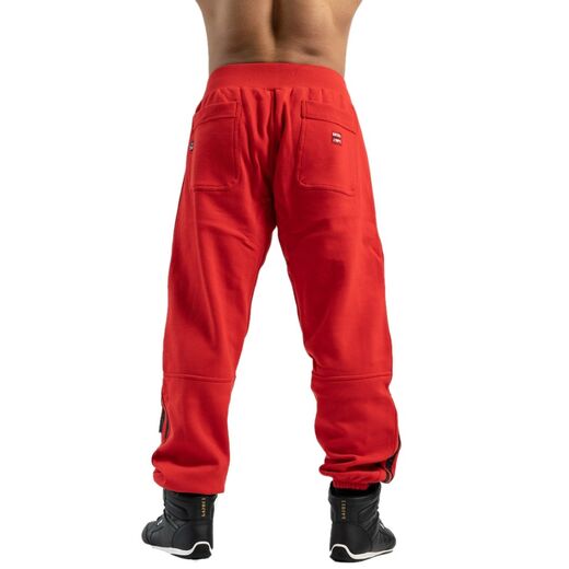 GAZOZ Heavystripe Sweatpants Red