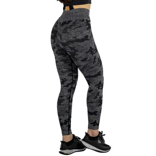 GAZOZ Ophelia Seamless Leggings Black Camo