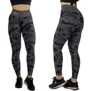 GAZOZ Ophelia Seamless Leggings Black Camo