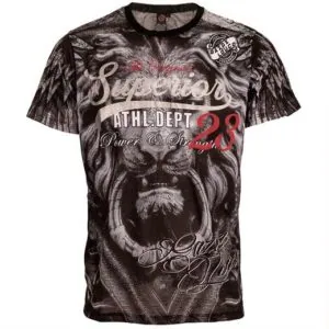 GAZOZ T-Shirt Lion Black