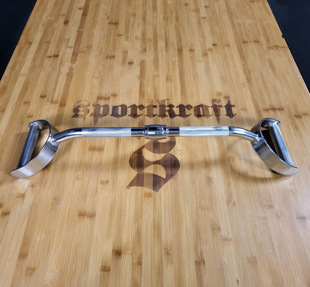 Taljakahva poikittaisotteella, lapiokahva