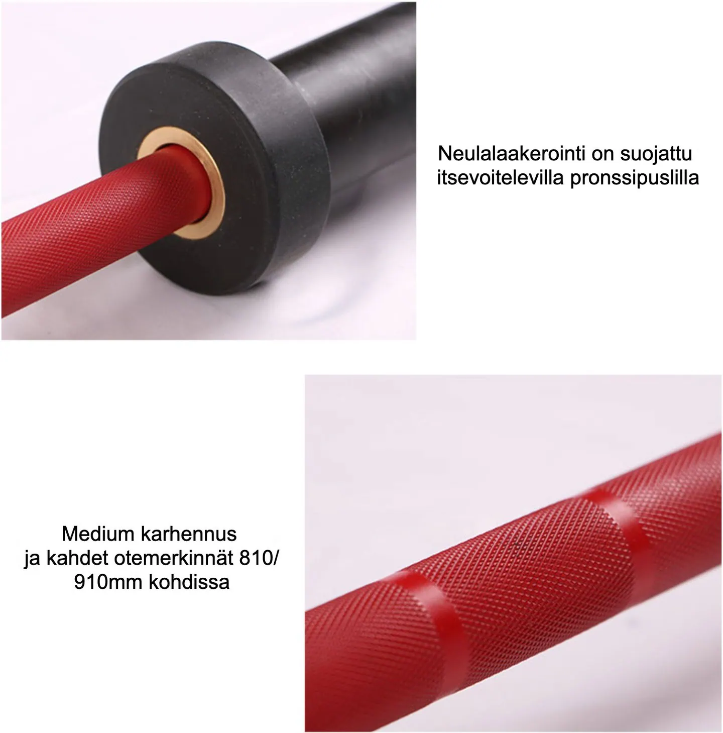 SportKraft yleistanko 650, punainen 2