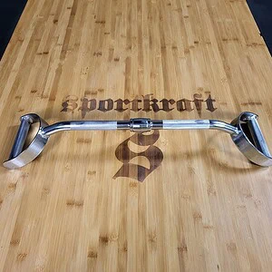 Taljakahva poikittaisotteella, lapiokahva