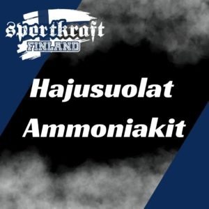 Sportkraft Finland hajusuolat ja ammoniakit – suomalainen energia ja teho urheilusuorituksiin.
