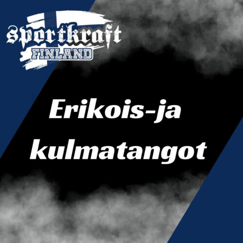 SportKraft Finland logo ja erikoistangot – suomalainen voima ja laadukkaat treenivälineet