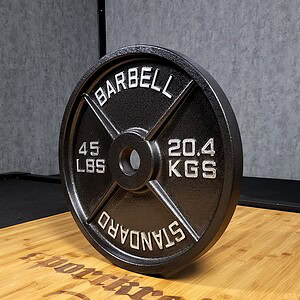 Sportkraft kumitettu levypaino