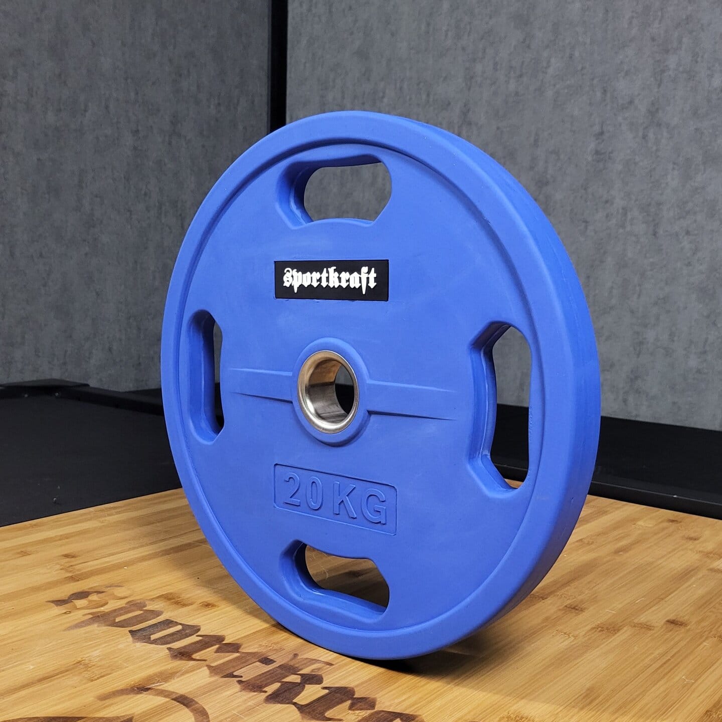 Sportkraft kumitettu levypaino