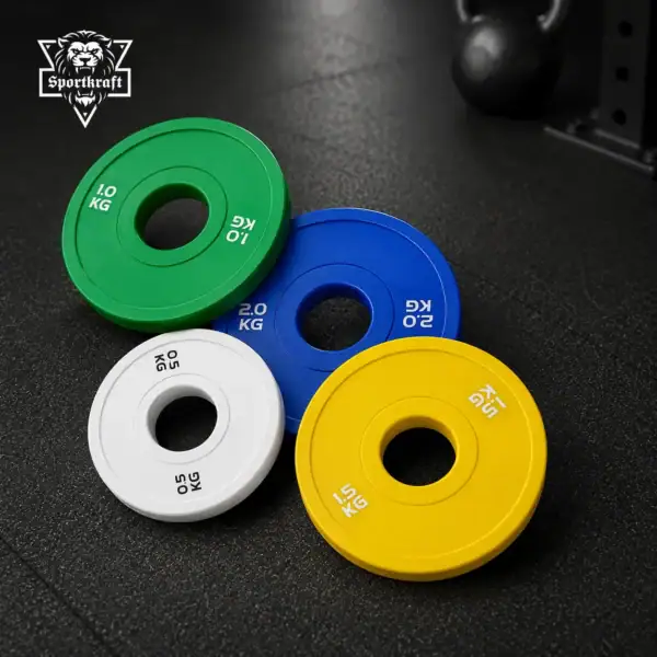 SportKraft Fractional levypaino, kumitettu 0.5kg - 2kg