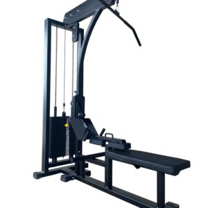 Monipuolinen voimaharjoittelulaite ylä- ja alataljalla kotikäyttöön ja kuntosalitreeneihin.