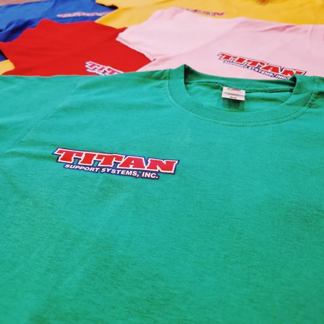 Titan Support Systems t-paita, 5 väriä