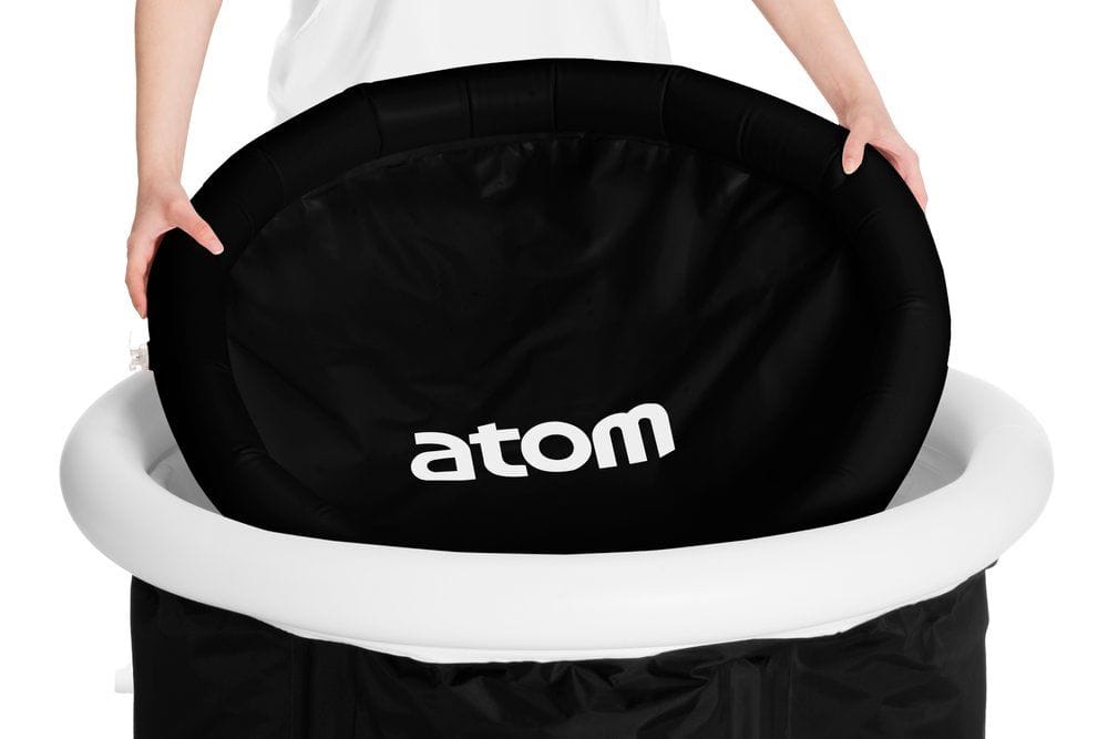 Atom Jääkylpyallas kannella 75x75 cm