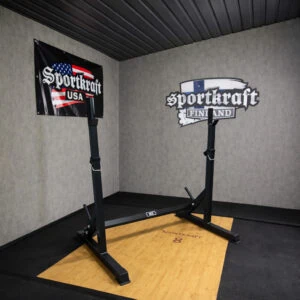 HC PRO säädettävät kyykkytelineet