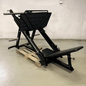 Jalkaprässi kuntosalilaitteena