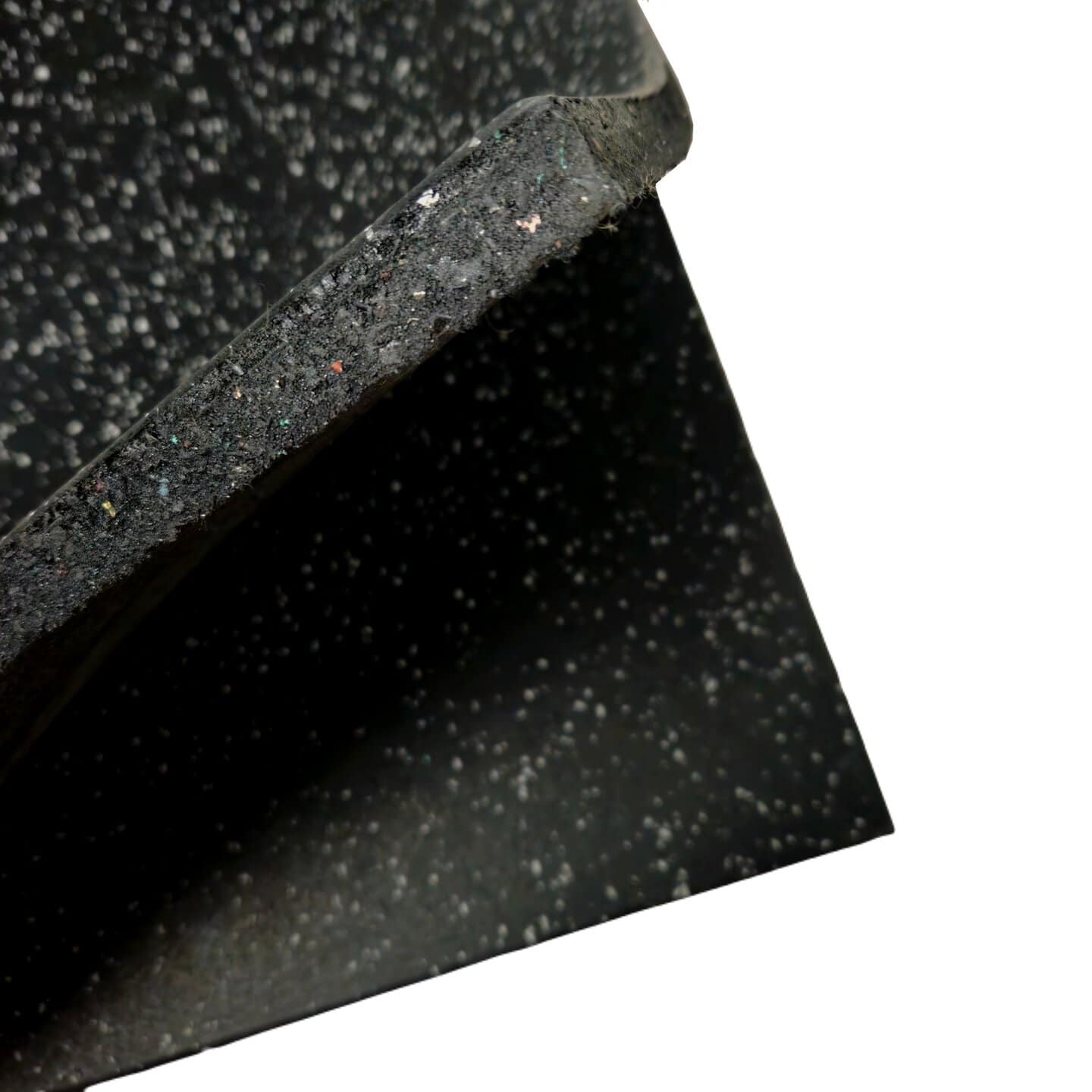 Järeä Deluxe kumilaatta rakenne ja laminoitu pinta kuntosalille