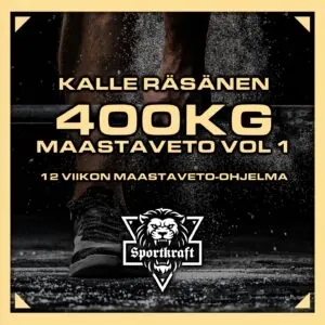 Kalle Räsänen - 400kg maastaveto vol.1 1