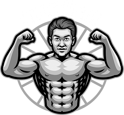 Bodari Sportkraft Logo mustavalko