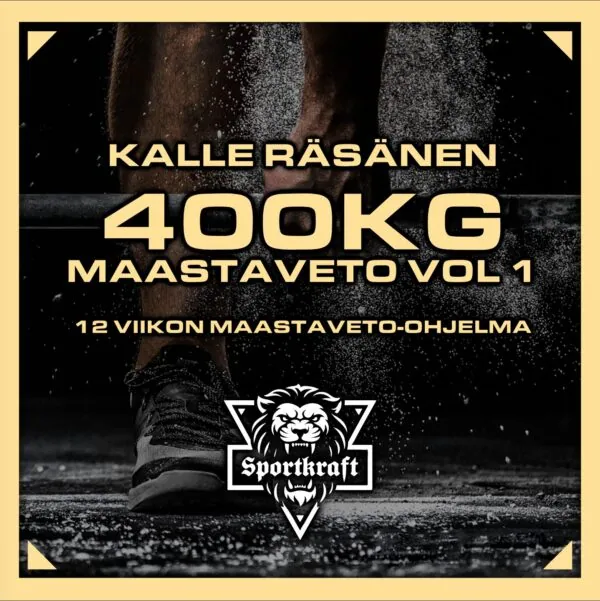 Sportkraft - Salimarkku Oy 51 Kalle Räsänen - 400kg maastaveto vol.1