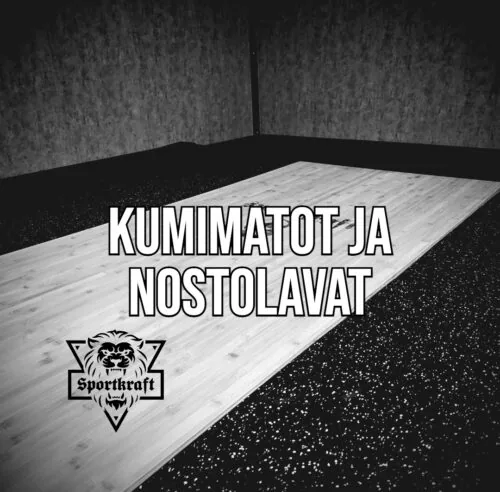 Kumimatot ja nostolavat