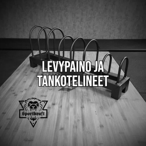 SportKraft Levypaino- ja tankotelineet