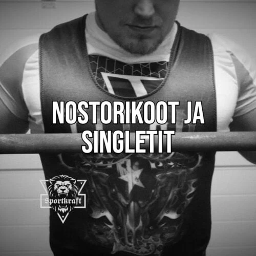 SportKraft nostotrikoot ja singletit