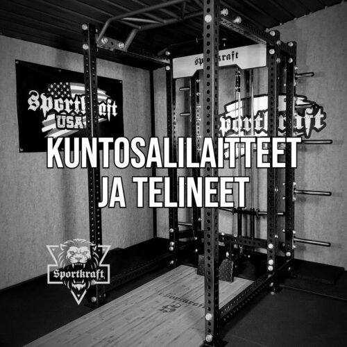Kuntosalilaitteet ja telineet
